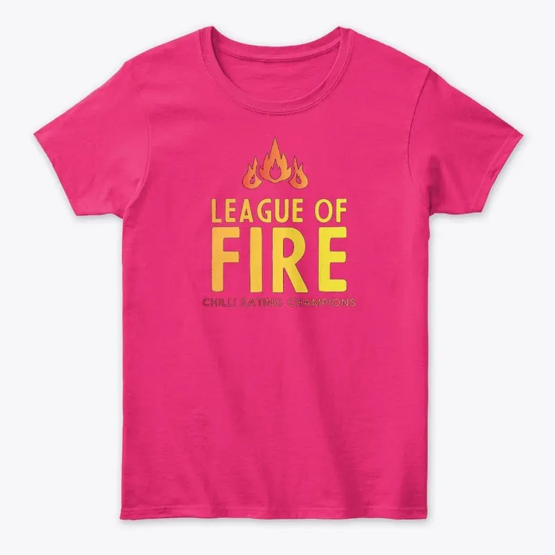 Official League Of Fire Tops 